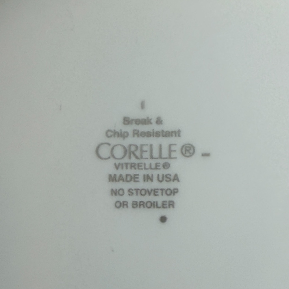 8 Vintage Corelle Vitrelle South Beach Bread & Butter or Dessert Plates - Picture 4 of 7